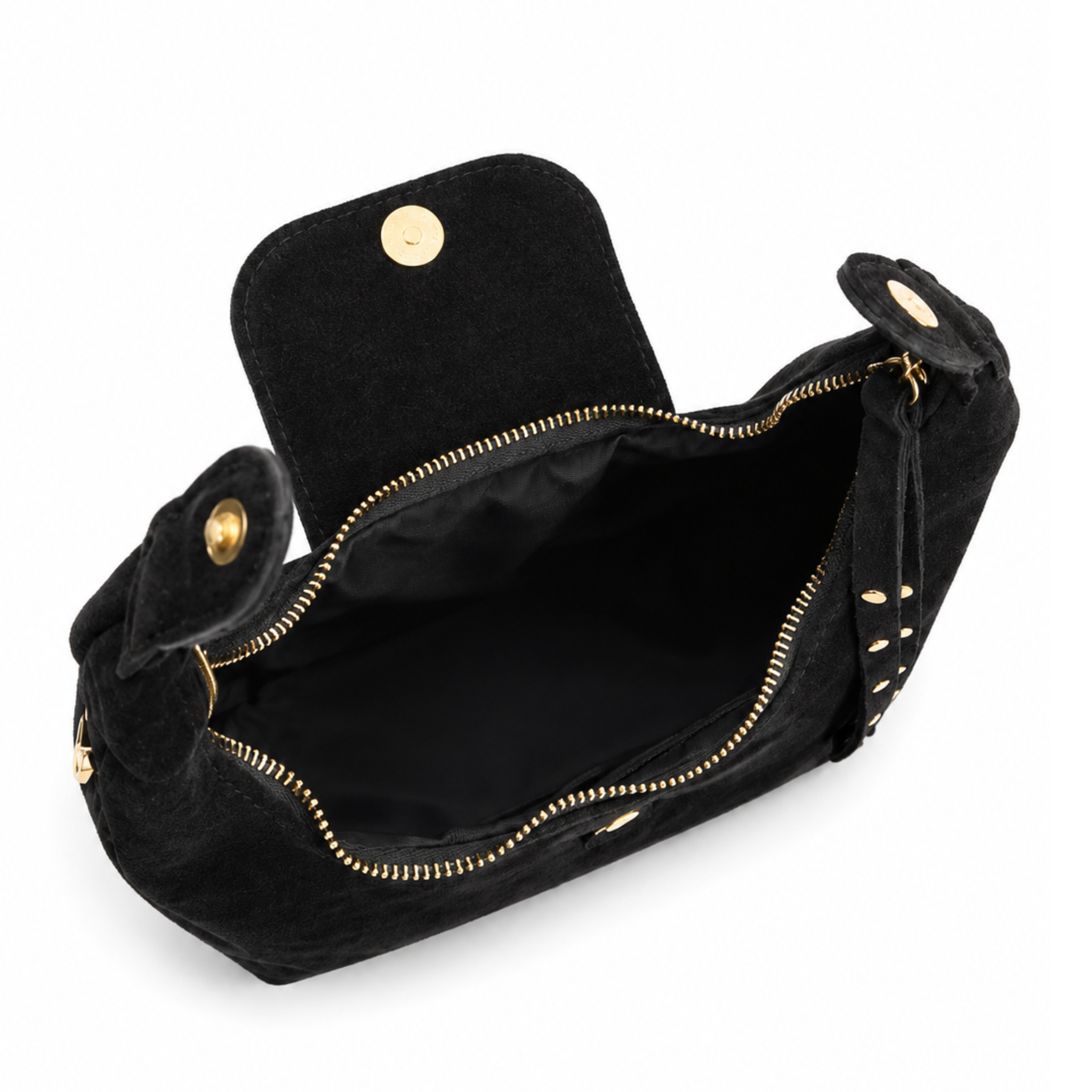 Jade Suede Top Handle Bag