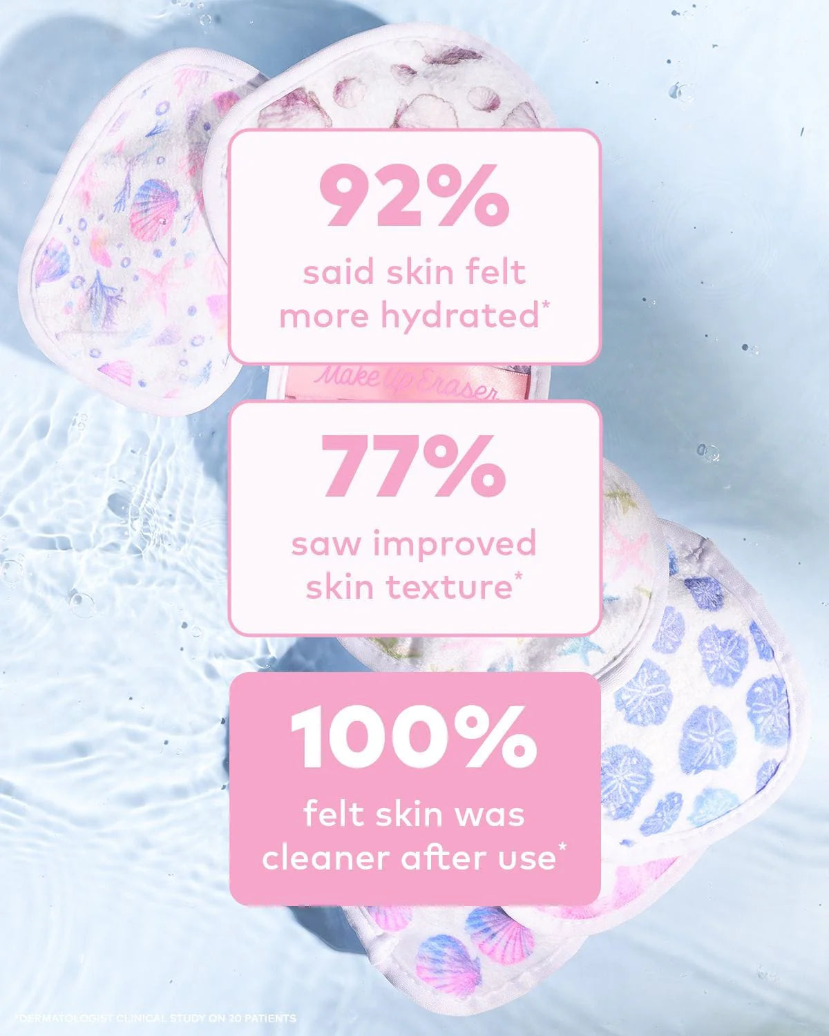 The Original MakeUp Eraser Seashells 7-Day Set