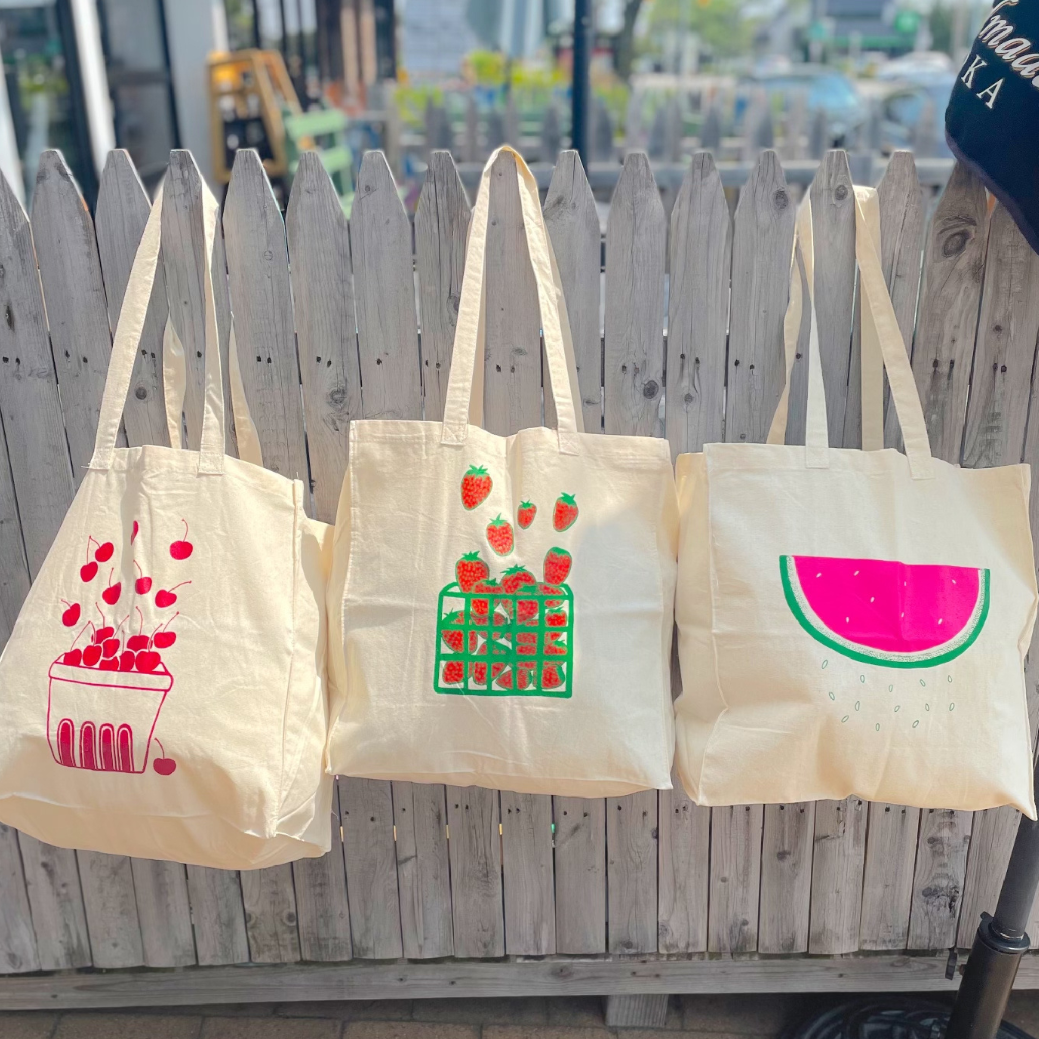 Fruit Canvas Tote