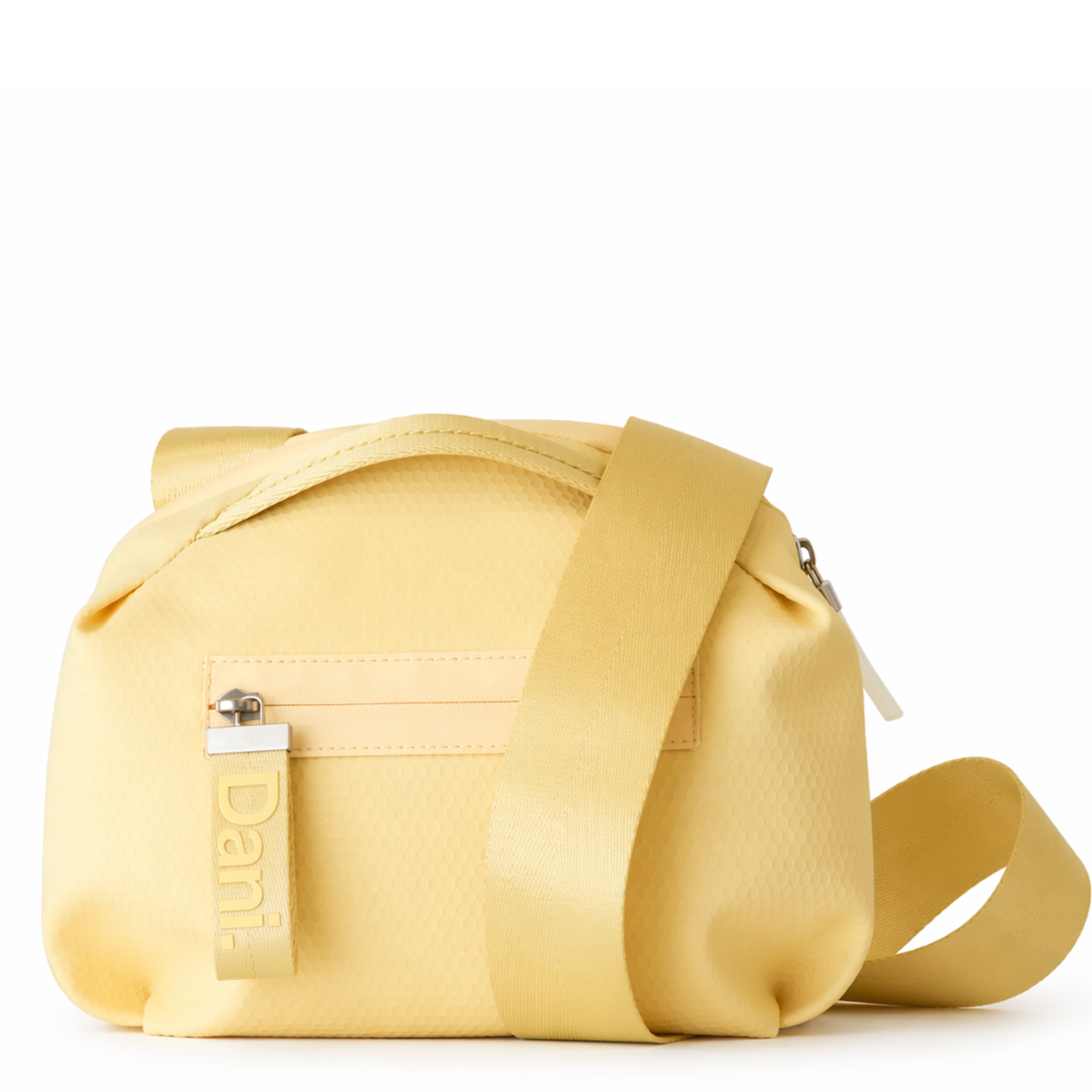 Daniella Lehavi Bonnie Crossbody bag with sleek leather design and adjustable strap, stylish accessory for everyday wear.