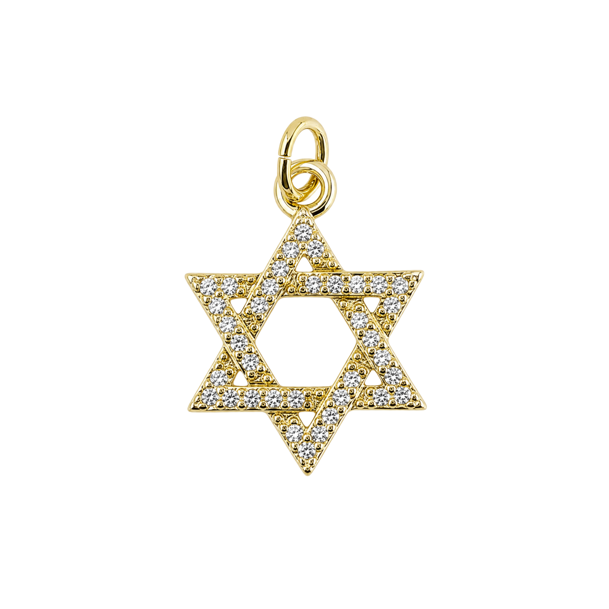 Jewish Star Sterling Silver Charm