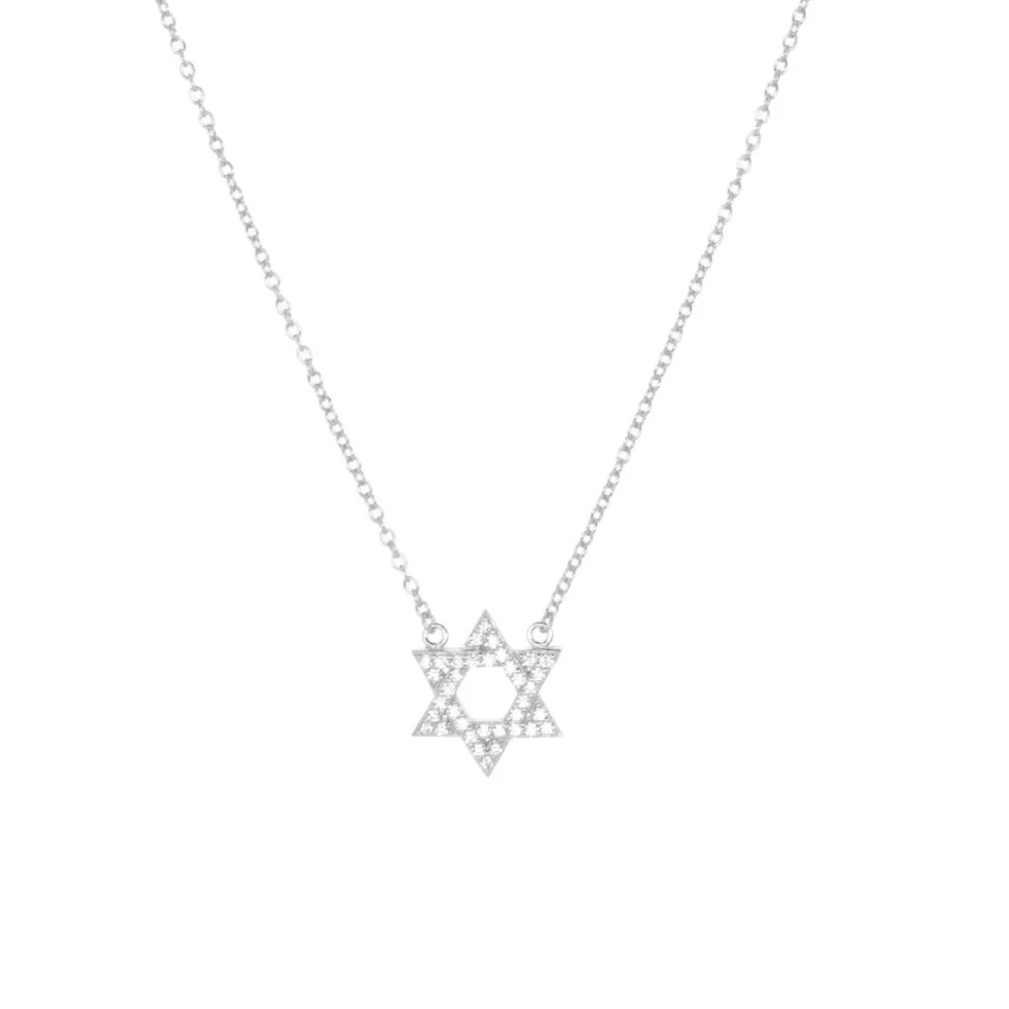 marlyn schiff cz star of david necklace - Let's Bag It