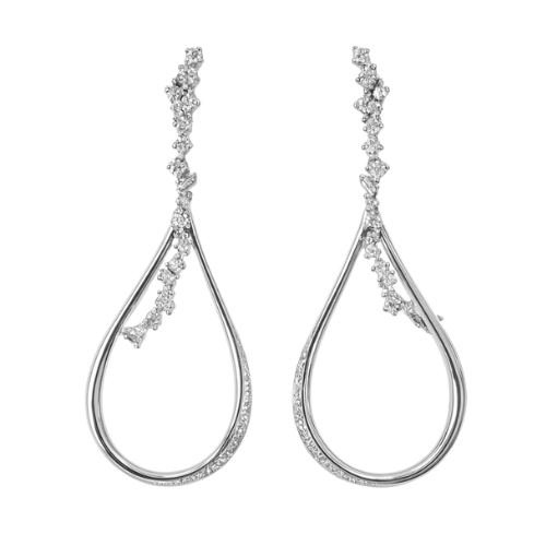 Snow princess droplet earring