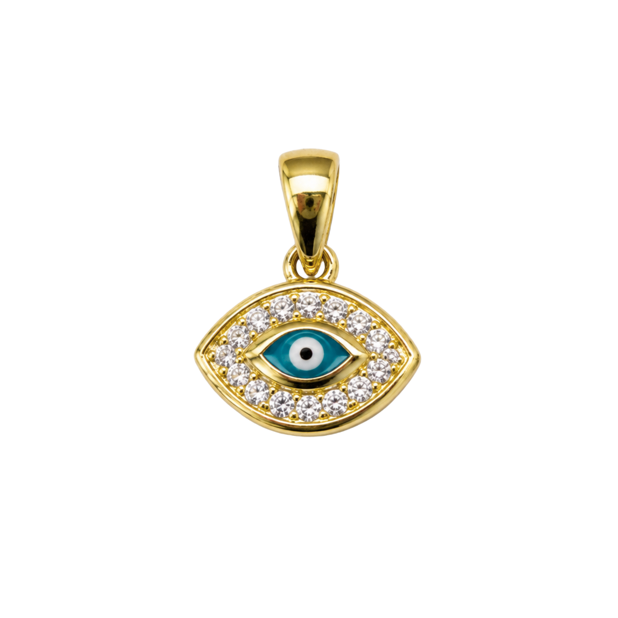 Mini Evil Eye Turquoise Charms