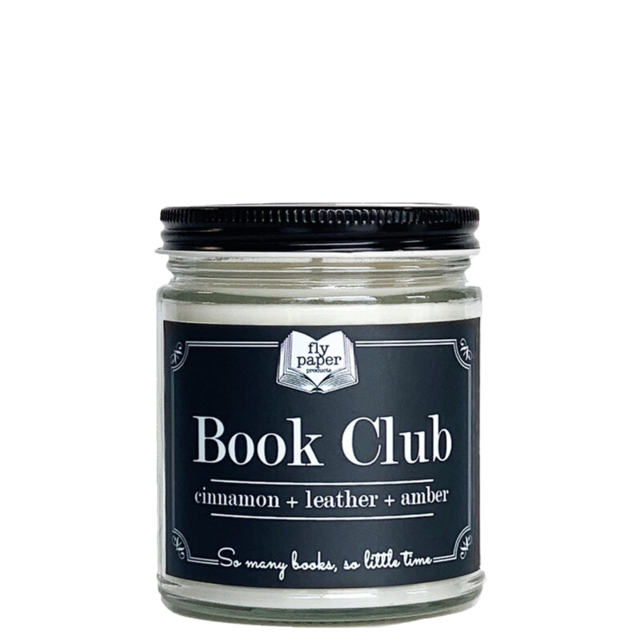 Book Club 9oz Literary Glass Soy Candle
