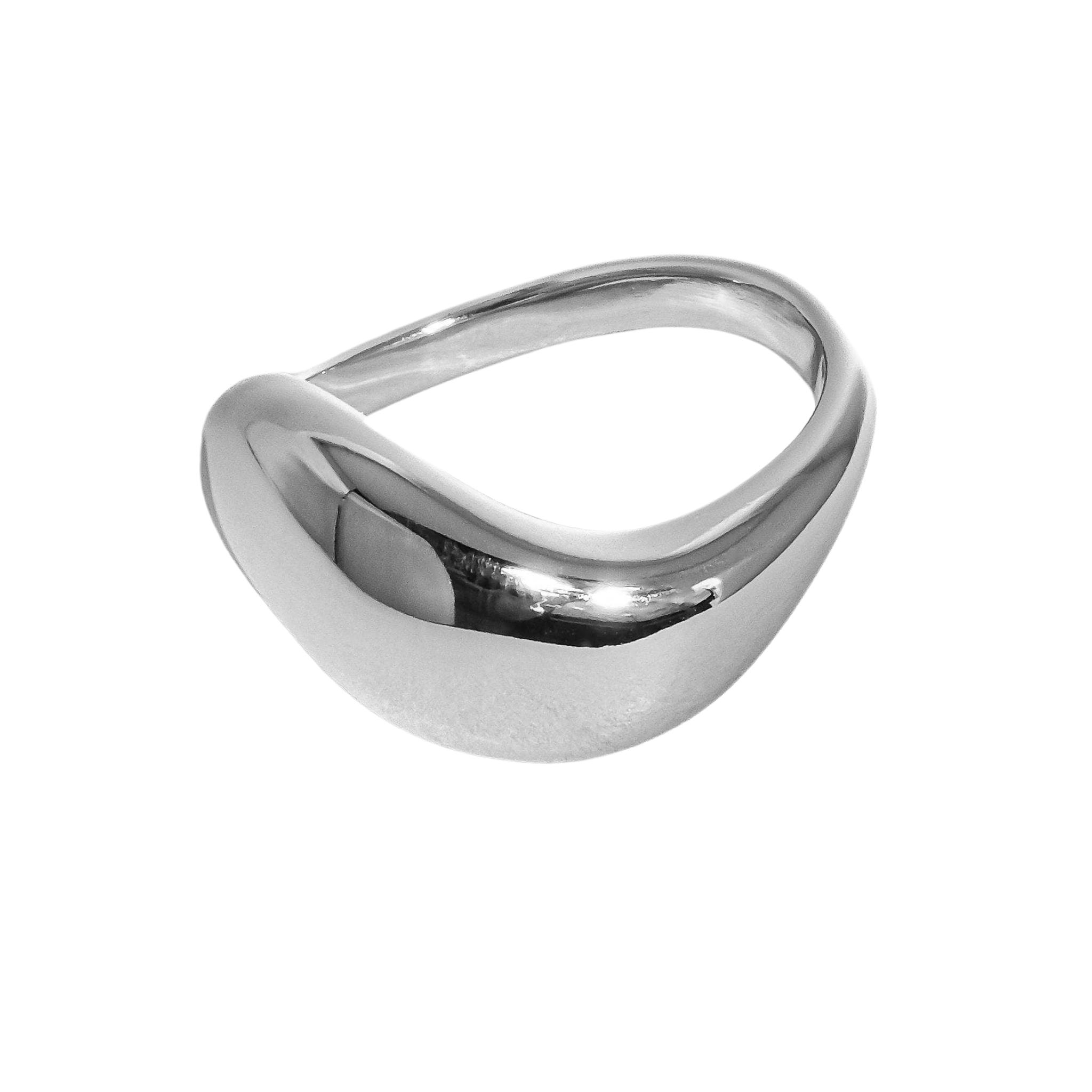 Erin 18K Non-Tarnish Classic Wavy Band - Let's Bag It