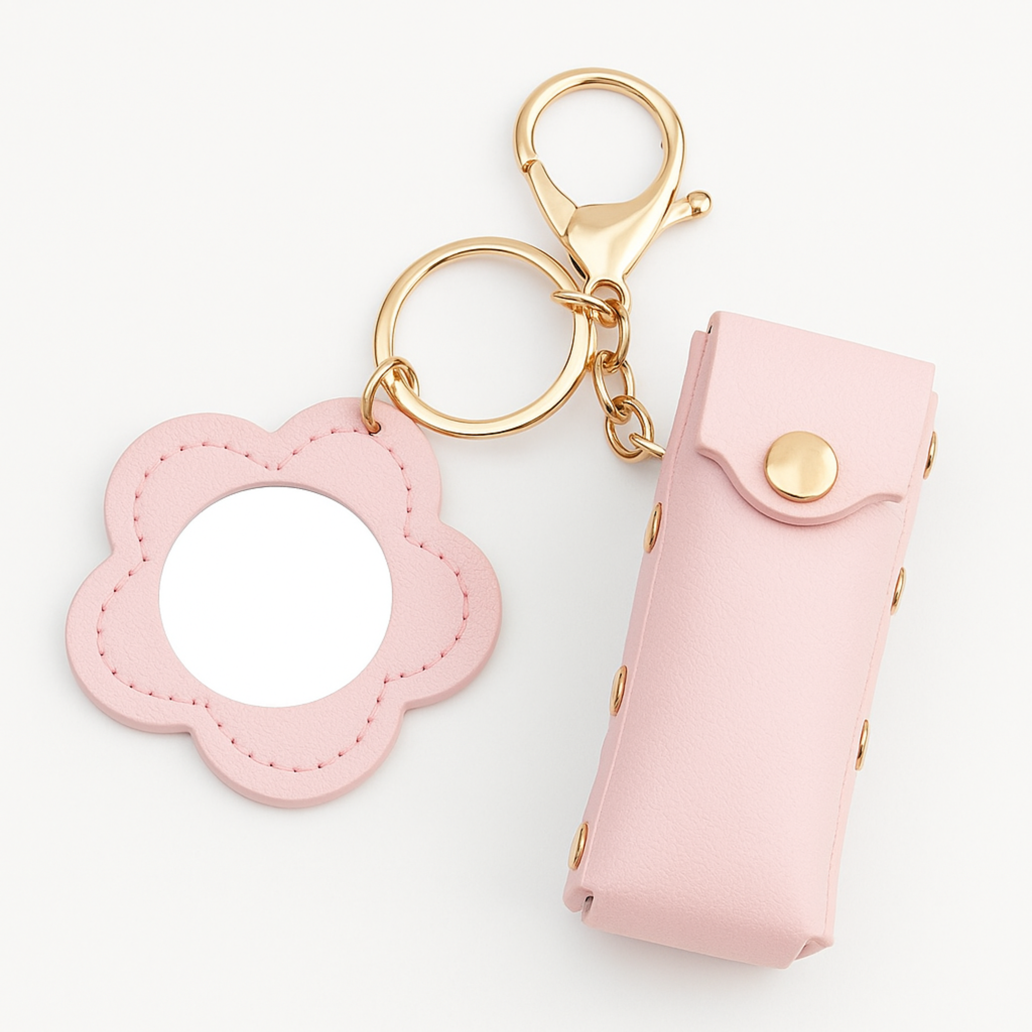 TRENDING VEGAN LEATHER LIP BAG CHARM KEYCHAINS