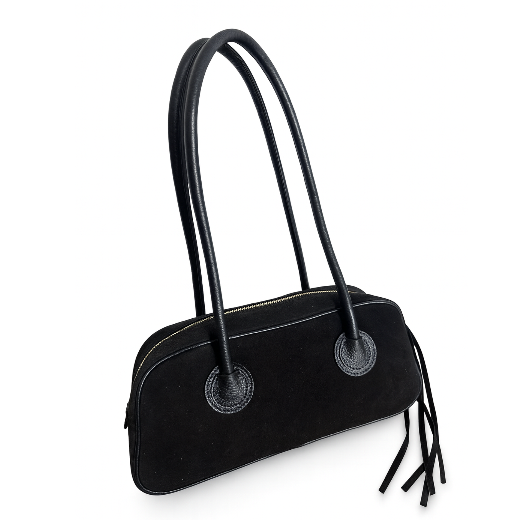 Satchel Suede Shoulder Bag