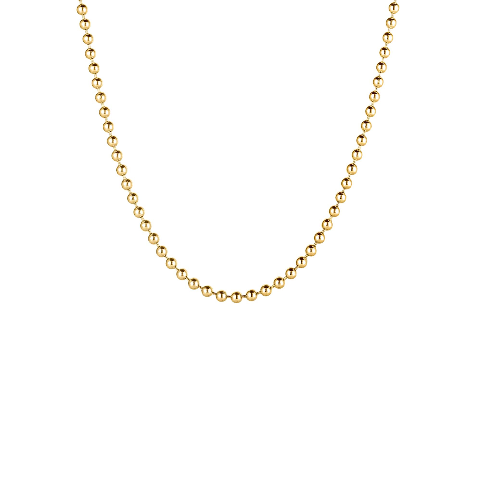 Ball chain necklace