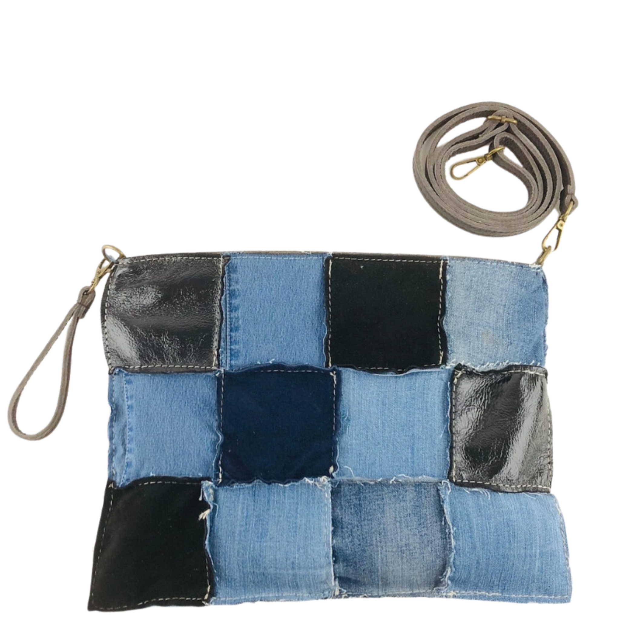 Danya Boho Patch Color Maxi Pochette Bag - Let's Bag It