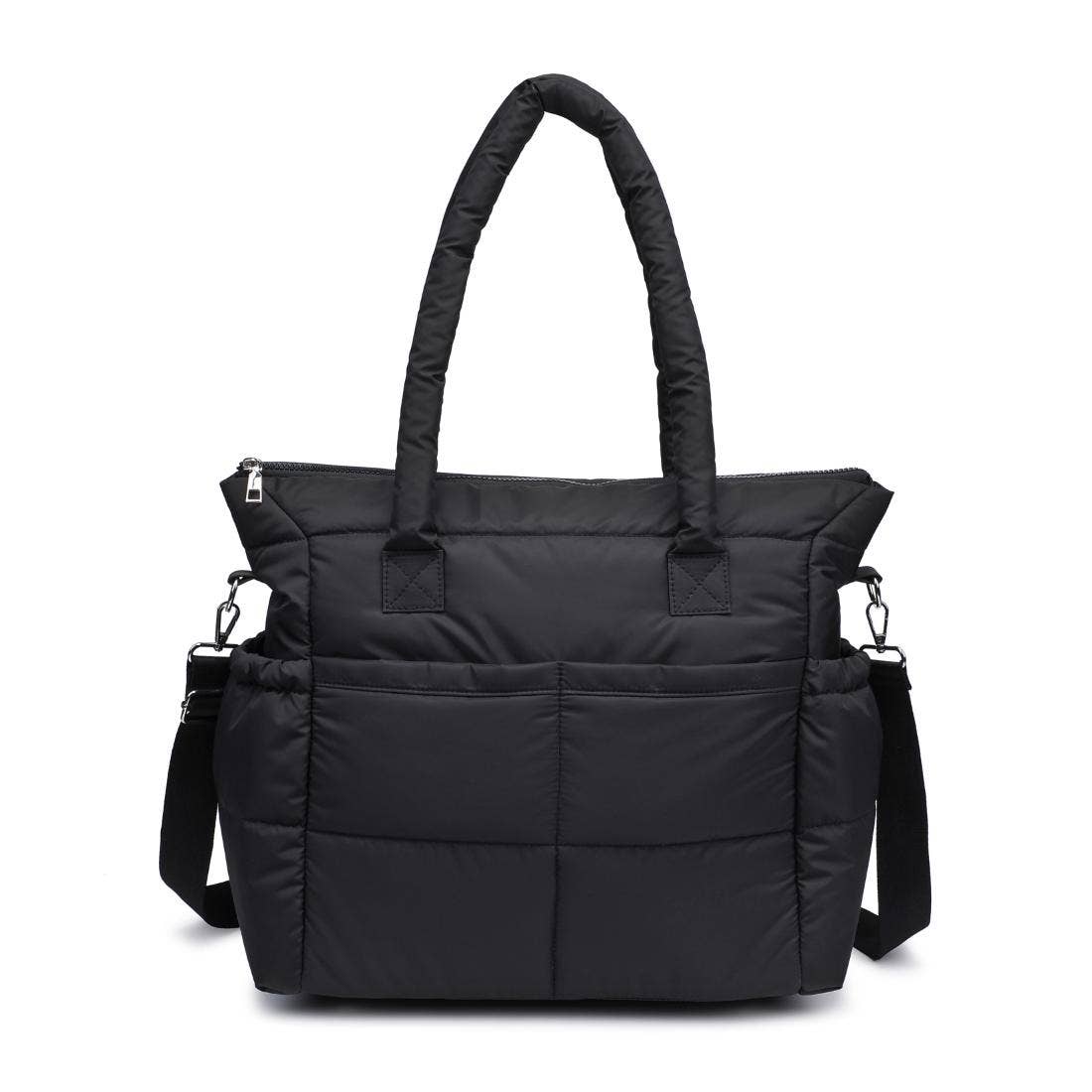 Jetsetter Multi Compartment Travel Tote: Black