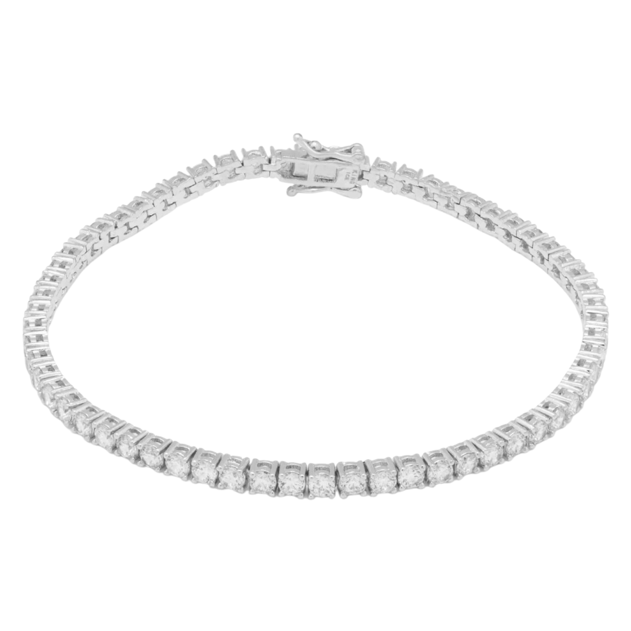 CZ Classic Tennis Bracelet - 925 Sterling Sterling