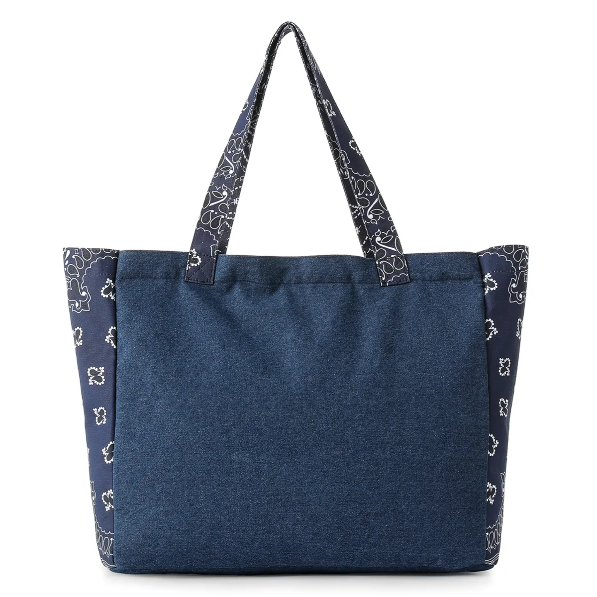 Bandana Print Canvas Tote