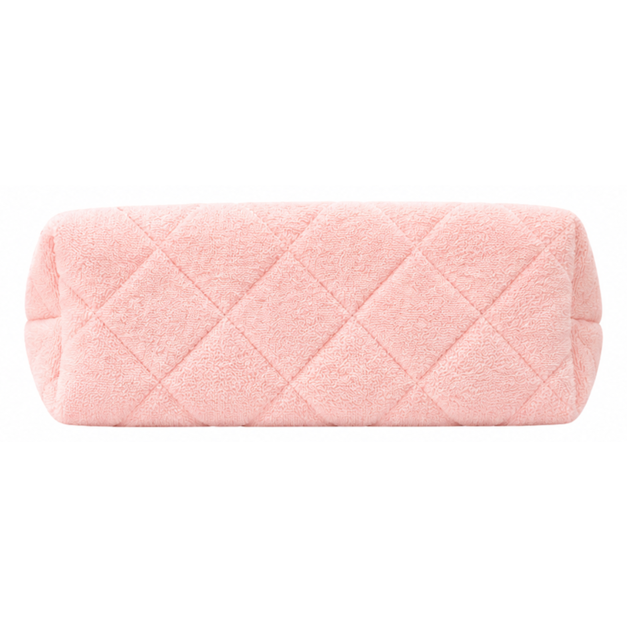 Large Quilted Terry Makeup Pouch