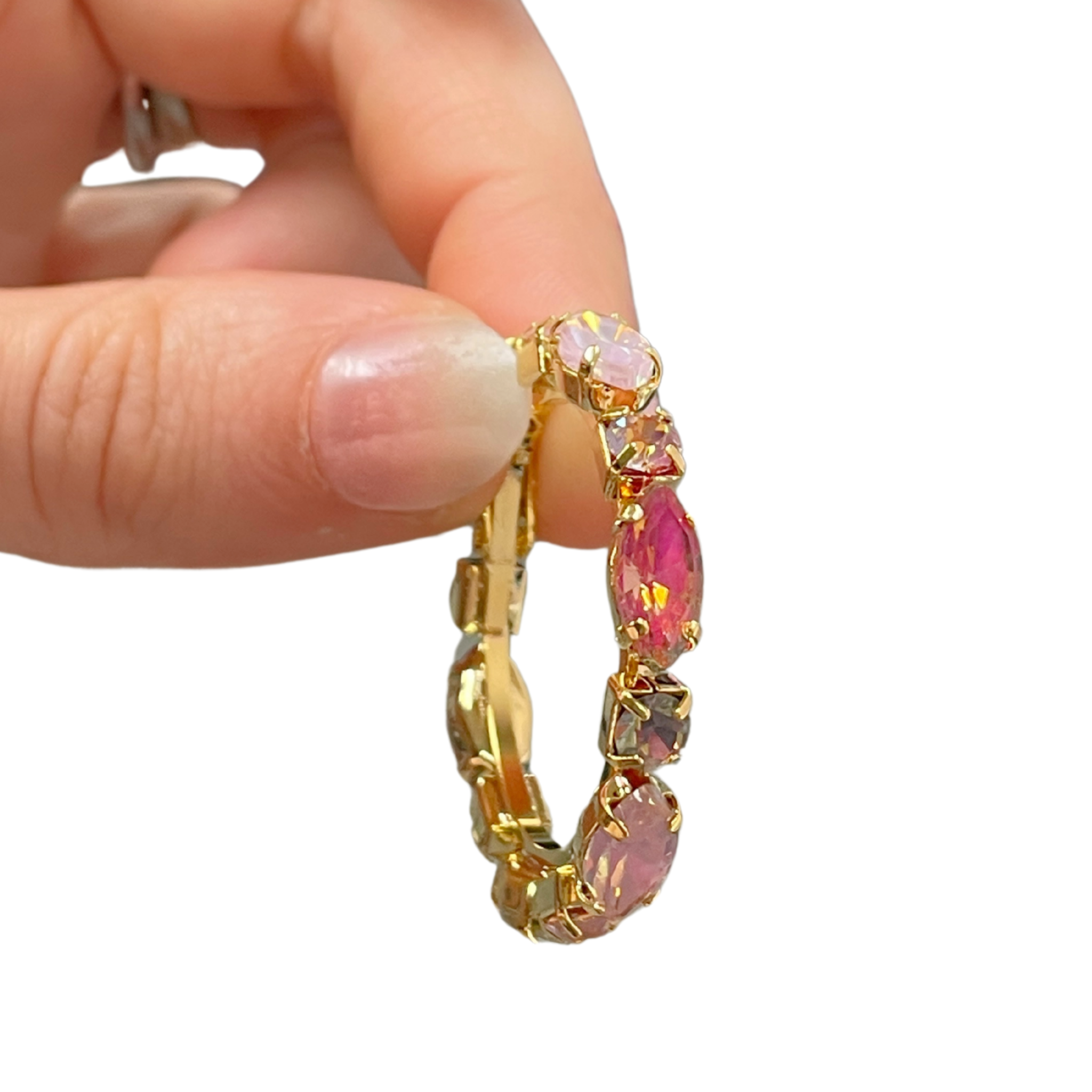 Multicolor CZ Hoops - Let's Bag It