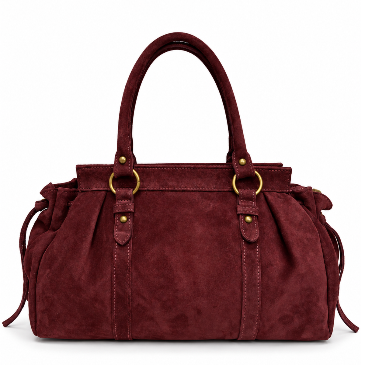 The Camille Suede Satchel