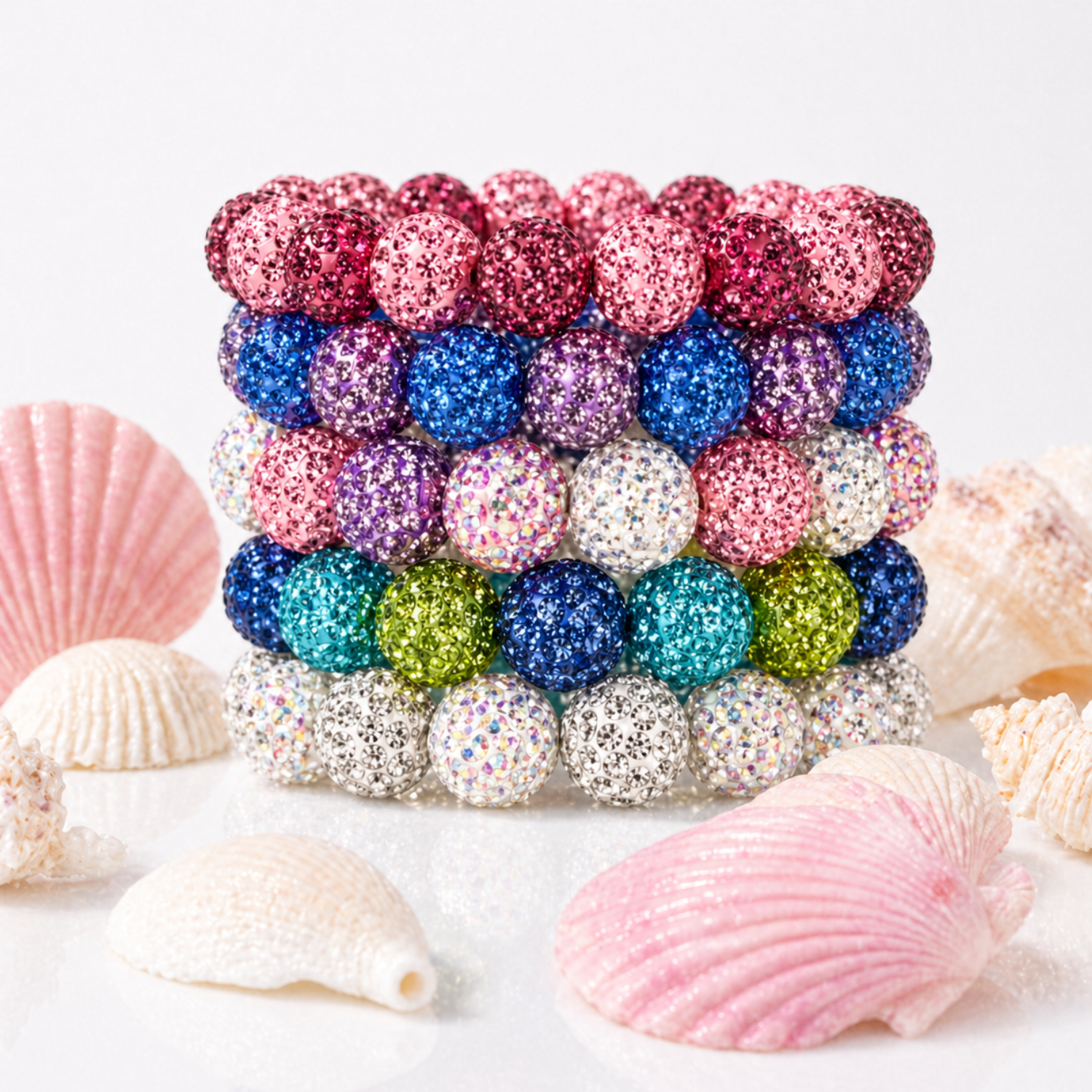 Colorful Mermaid Candy™ bracelet by Private Label featuring vibrant, whimsical candy-themed charms and beads.