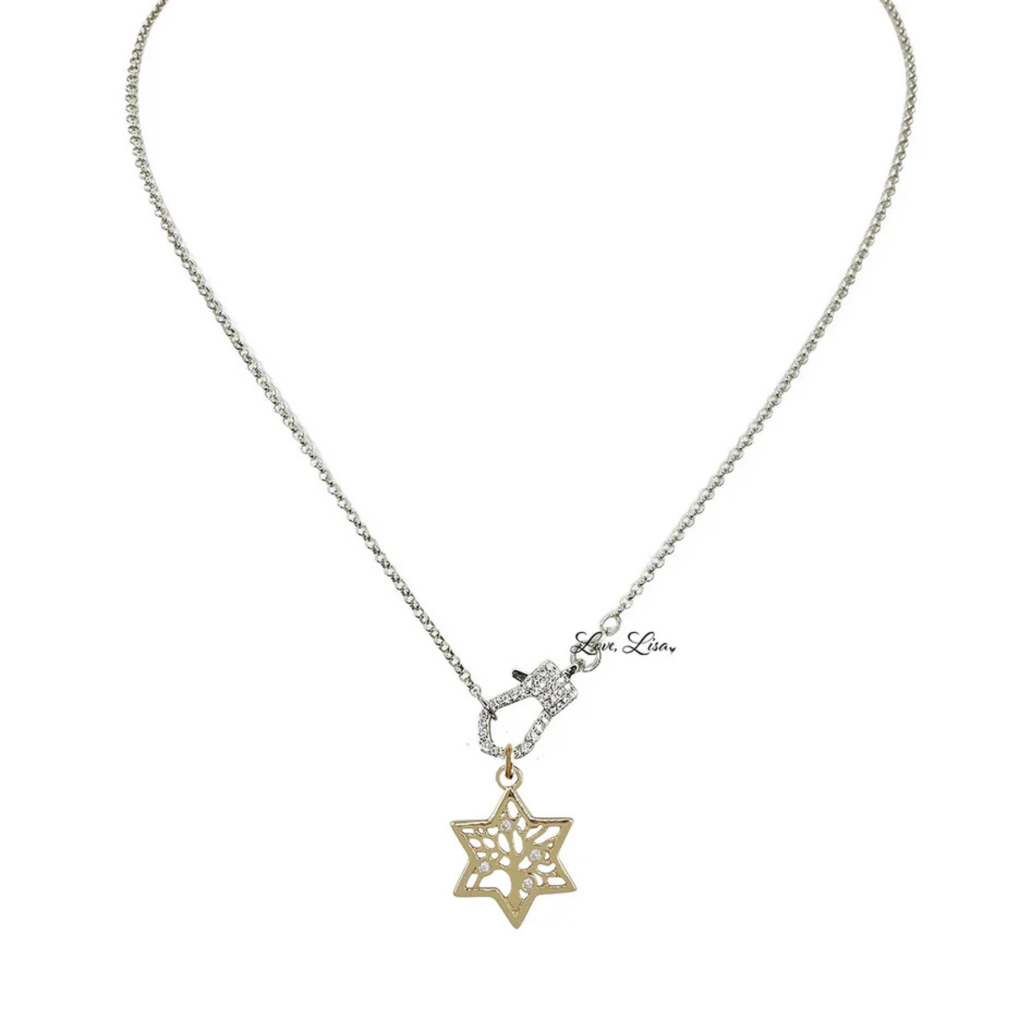 Rachael Star of David Tree of Life Necklace - Let's Bag It