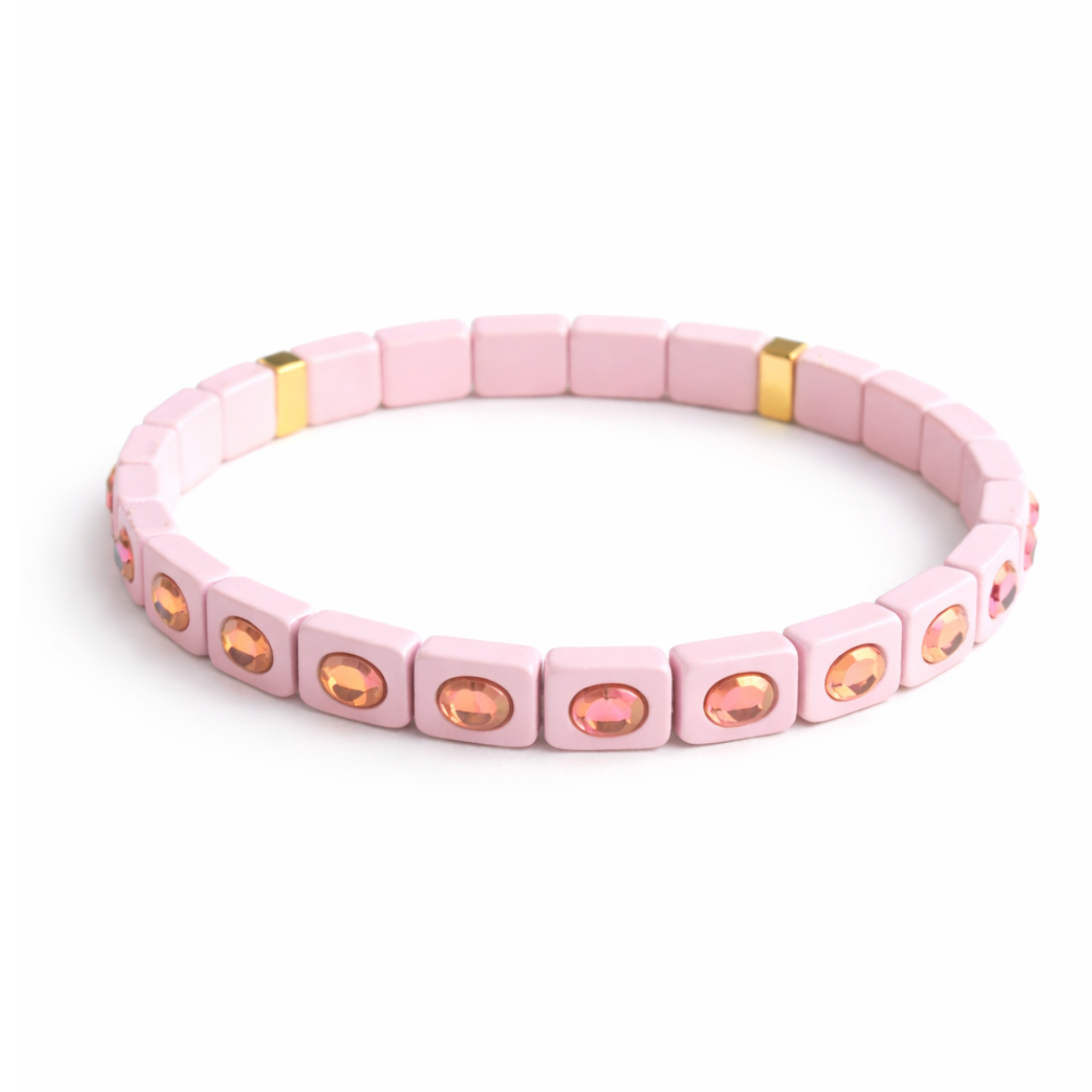 BELJOY Sylvie gemstone bracelet featuring colorful stones on a delicate chain, showcasing elegant craftsmanship.