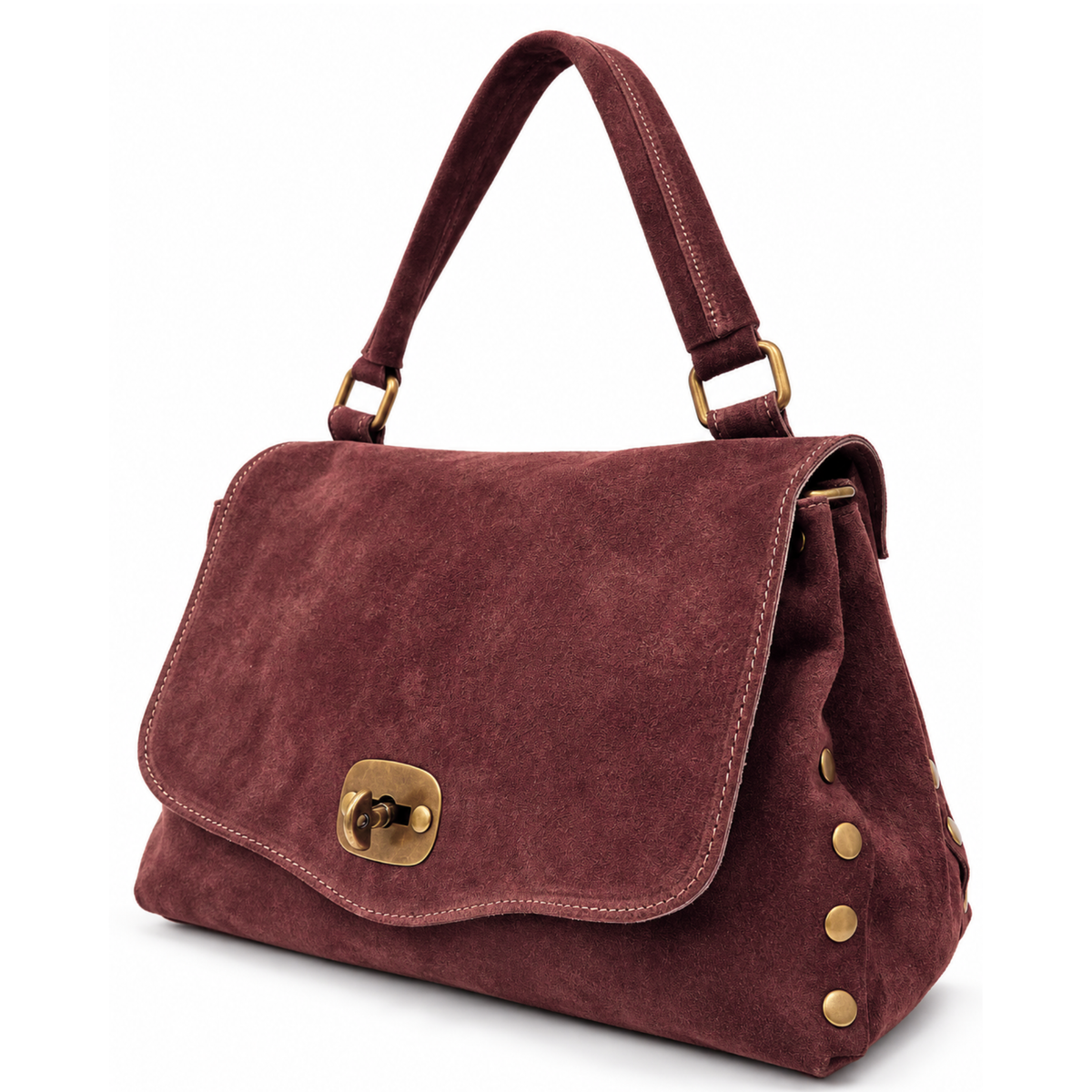 The Margot Suede Shoulder Bag