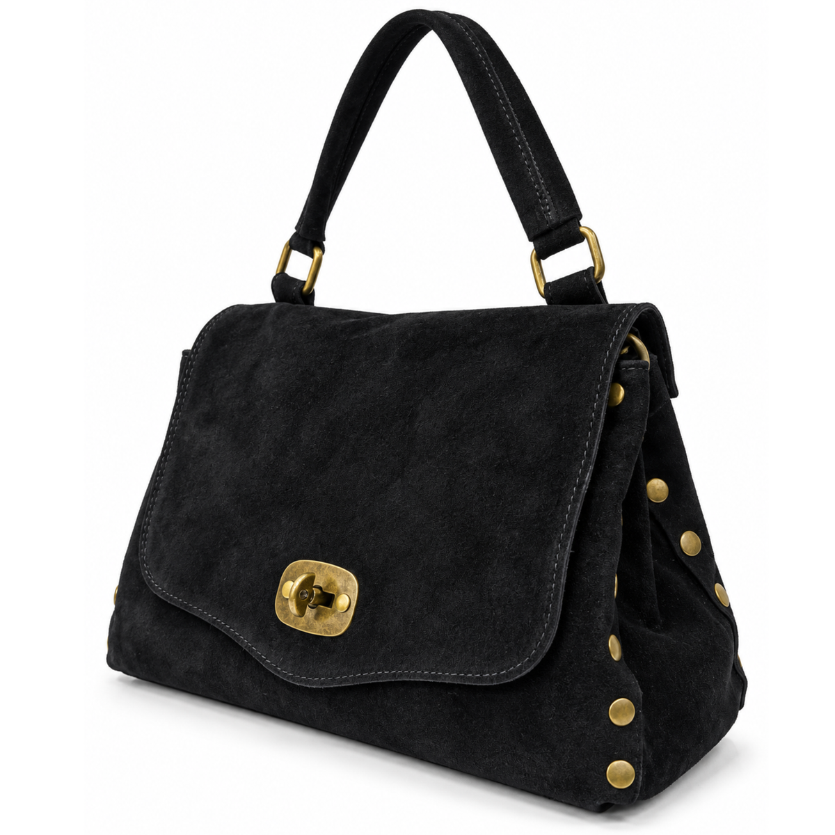 The Margot Suede Shoulder Bag
