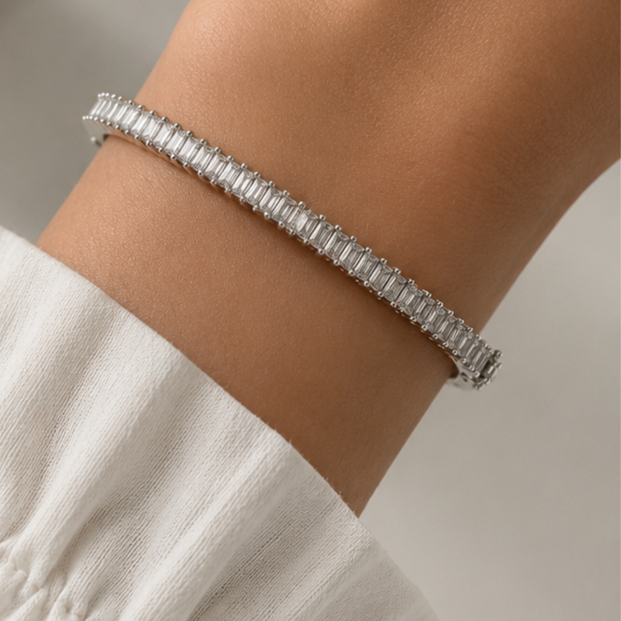 Baguette Luxe Bangle