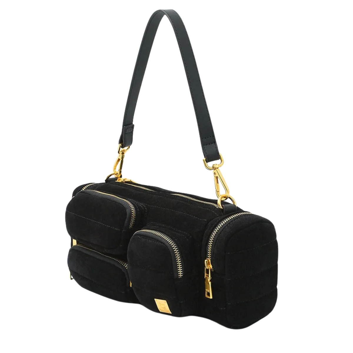 Lady Cargo Black Suede