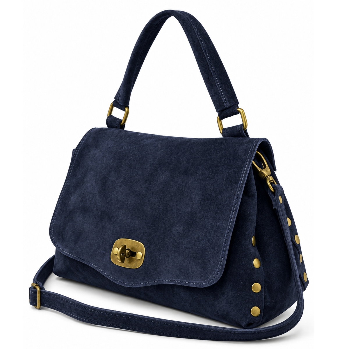 The Margot Suede Shoulder Bag