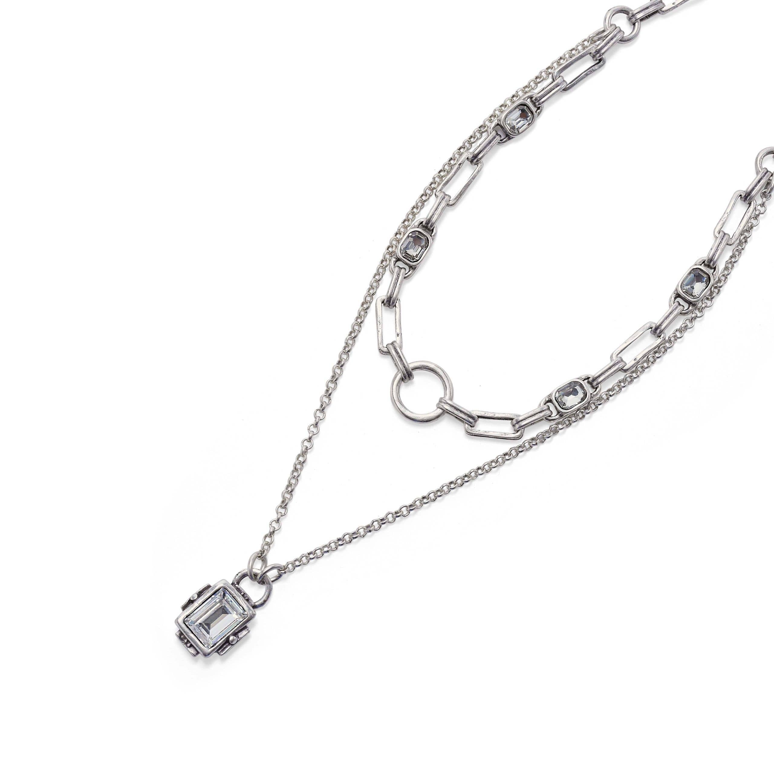 Handmade Alexandra Pewter Necklace - NN3531