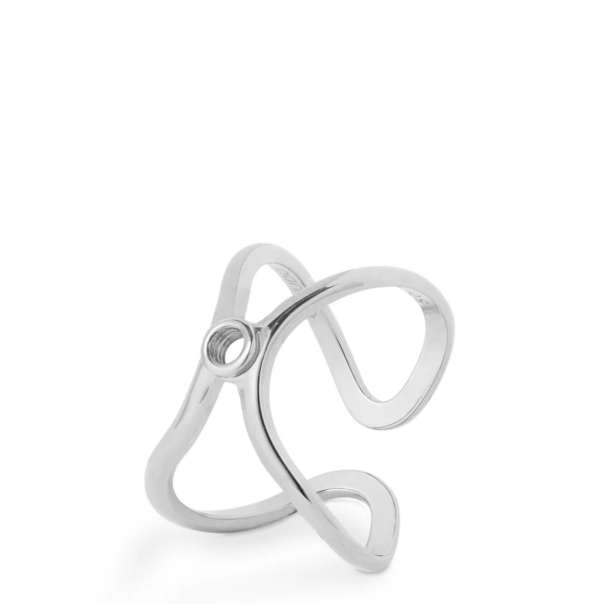 QUDO Basic Ring Onda Adjustable