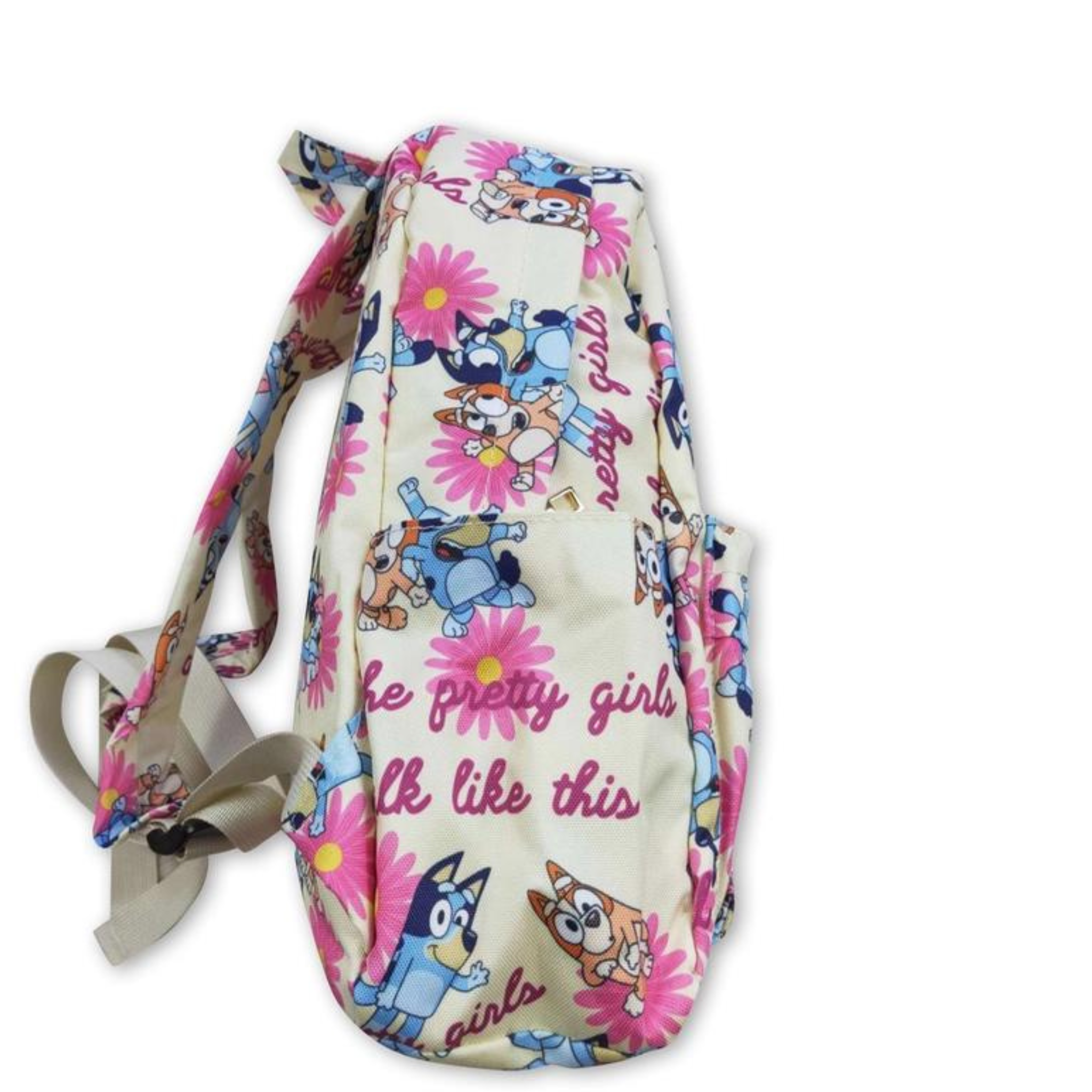 Dogs Floral Girls Backpack