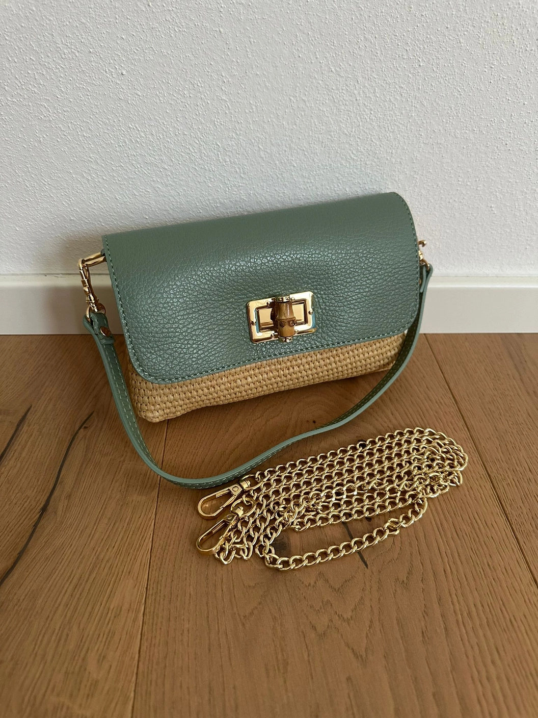 Private label Vicky shoulder bag with sleek design, featuring a smooth leather finish and a shoulder strap for versatile style.