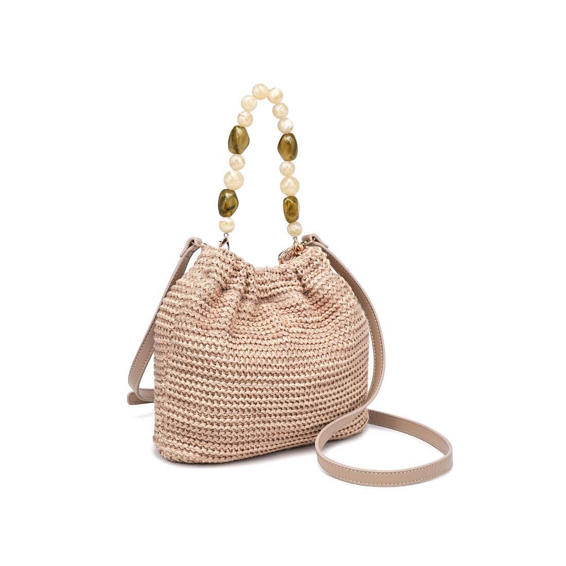 Urban Expressions Emery Crossbody bag with adjustable strap and multiple compartments, shown in black leather.