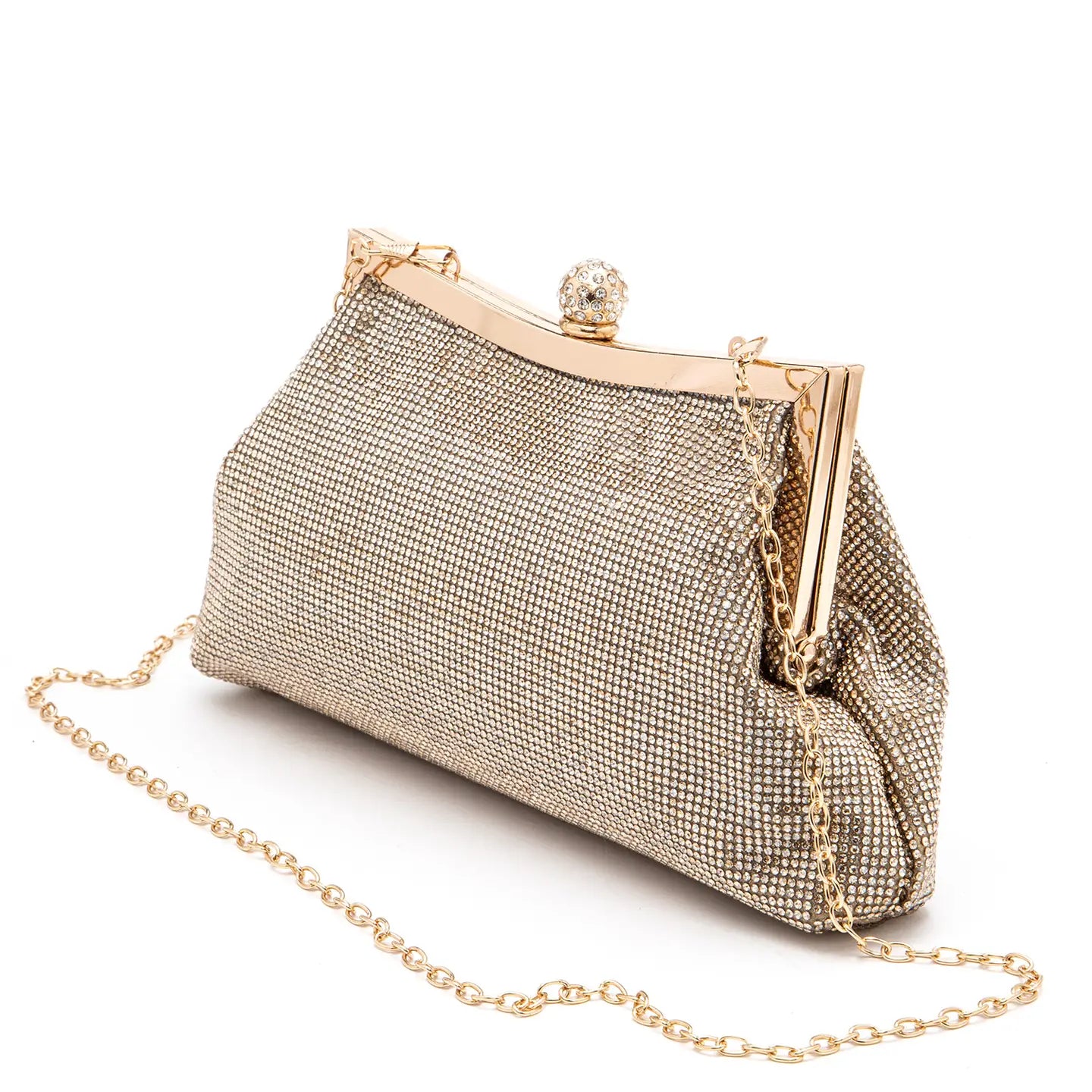 Rhinestone Evening Clutch Bag