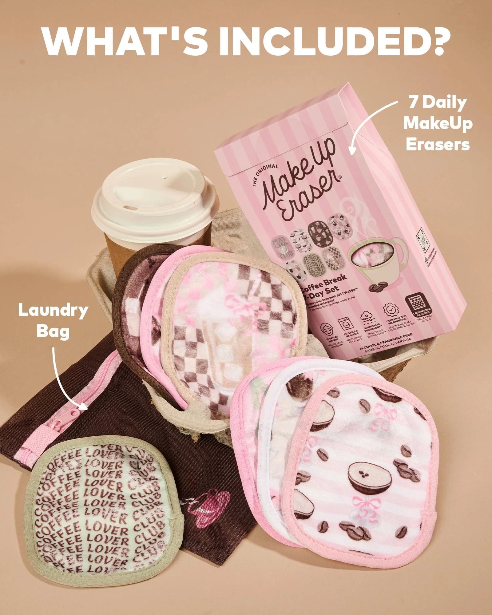 The Original MakeUp Eraser Coffee Break 7-Day Set