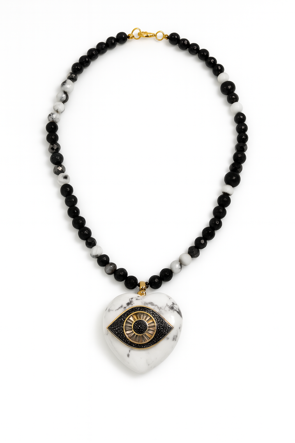 Worry Stone Charm Necklaces