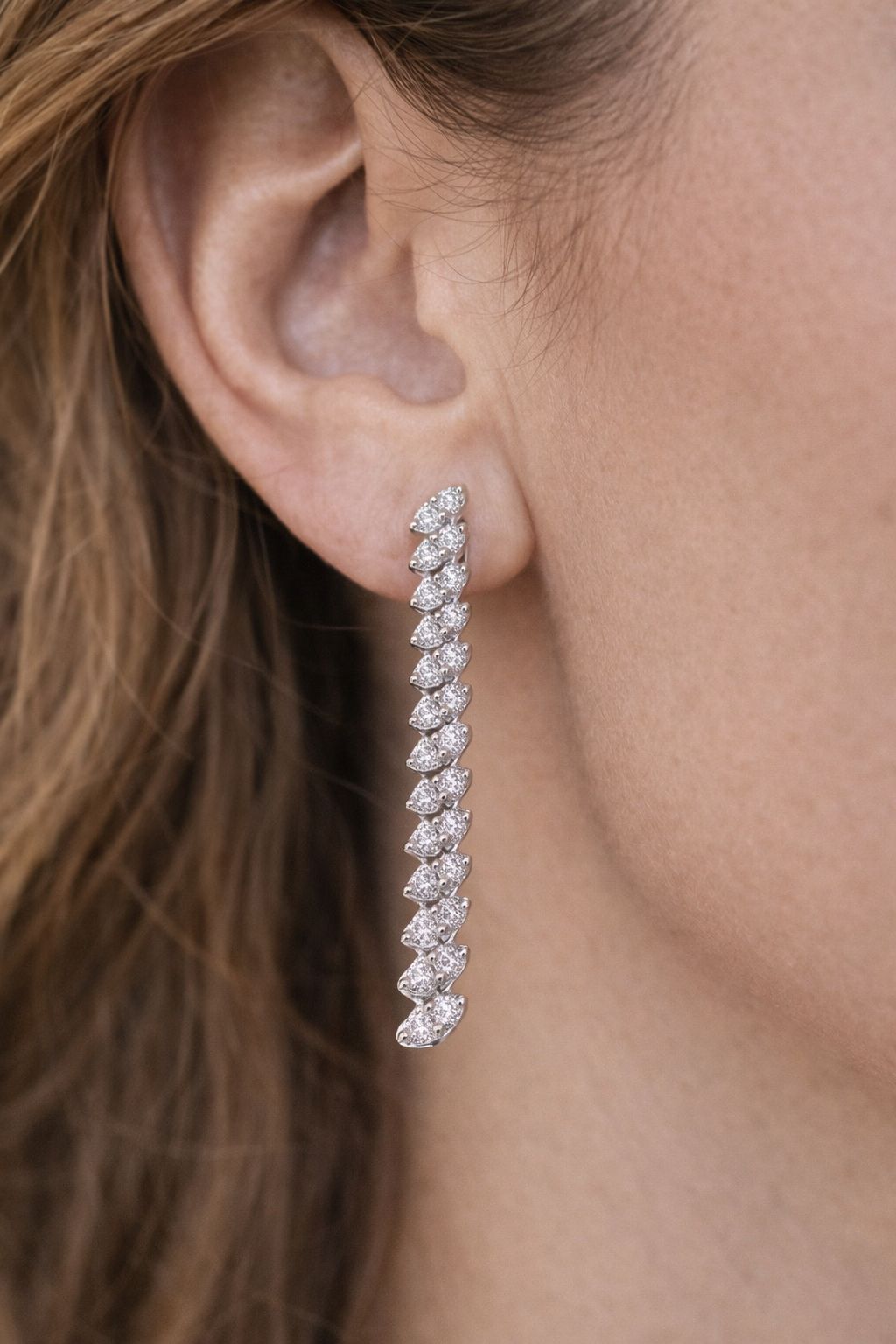 Hello Gorg dangle earrings