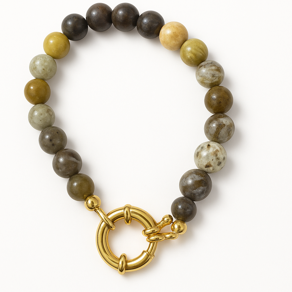 Choclate Lobster bracelet