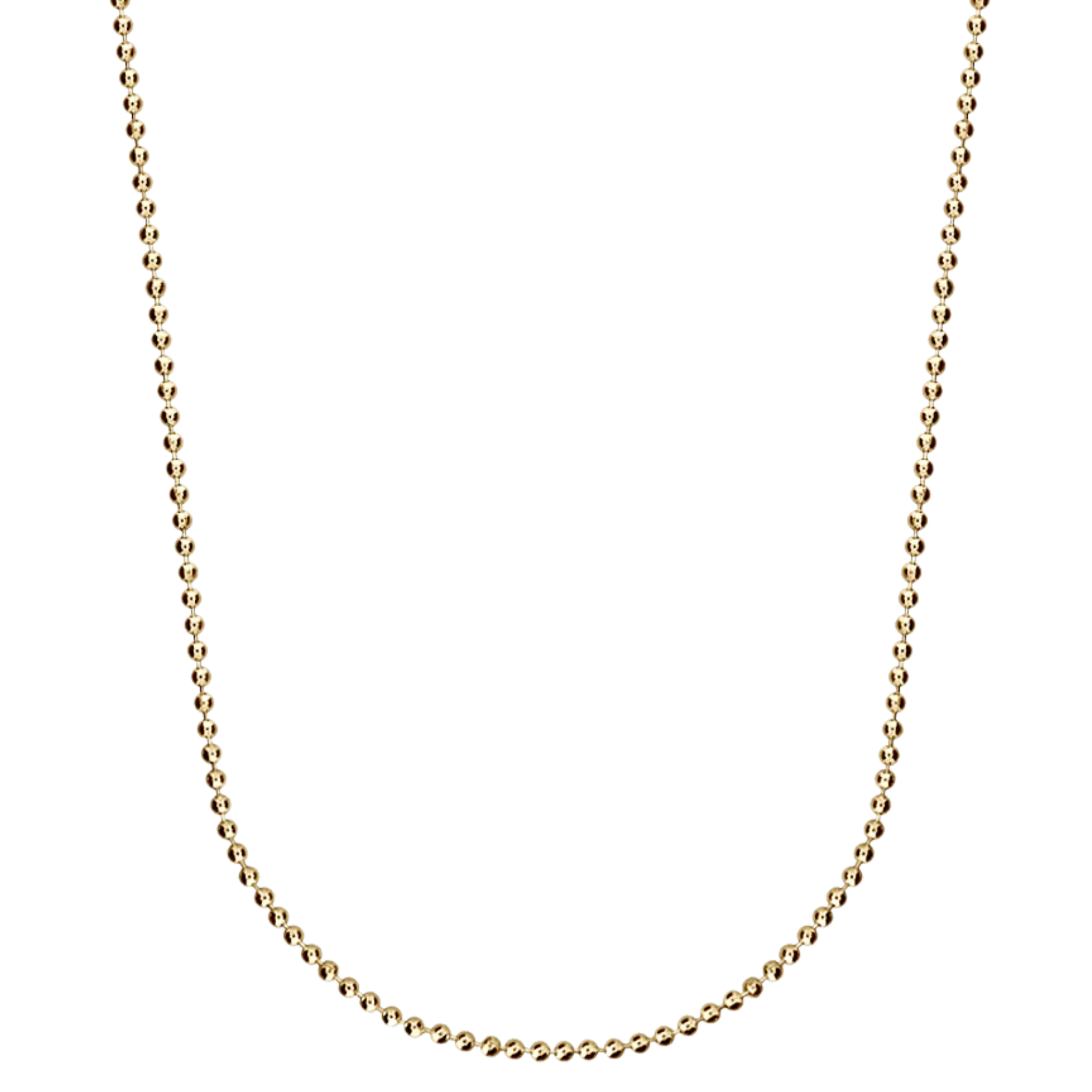 Ball chain necklace