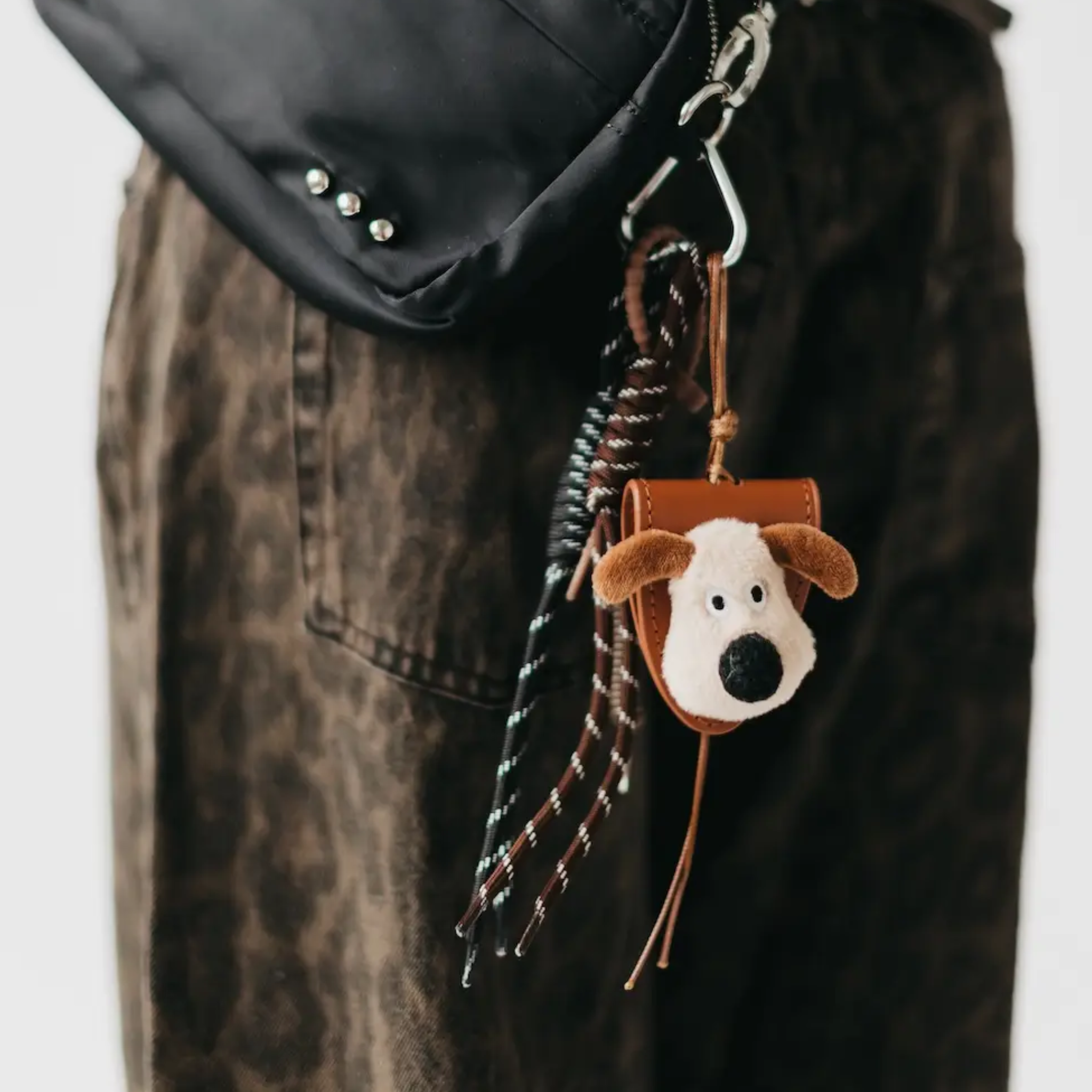 Puppy Rope Charm Key Chain