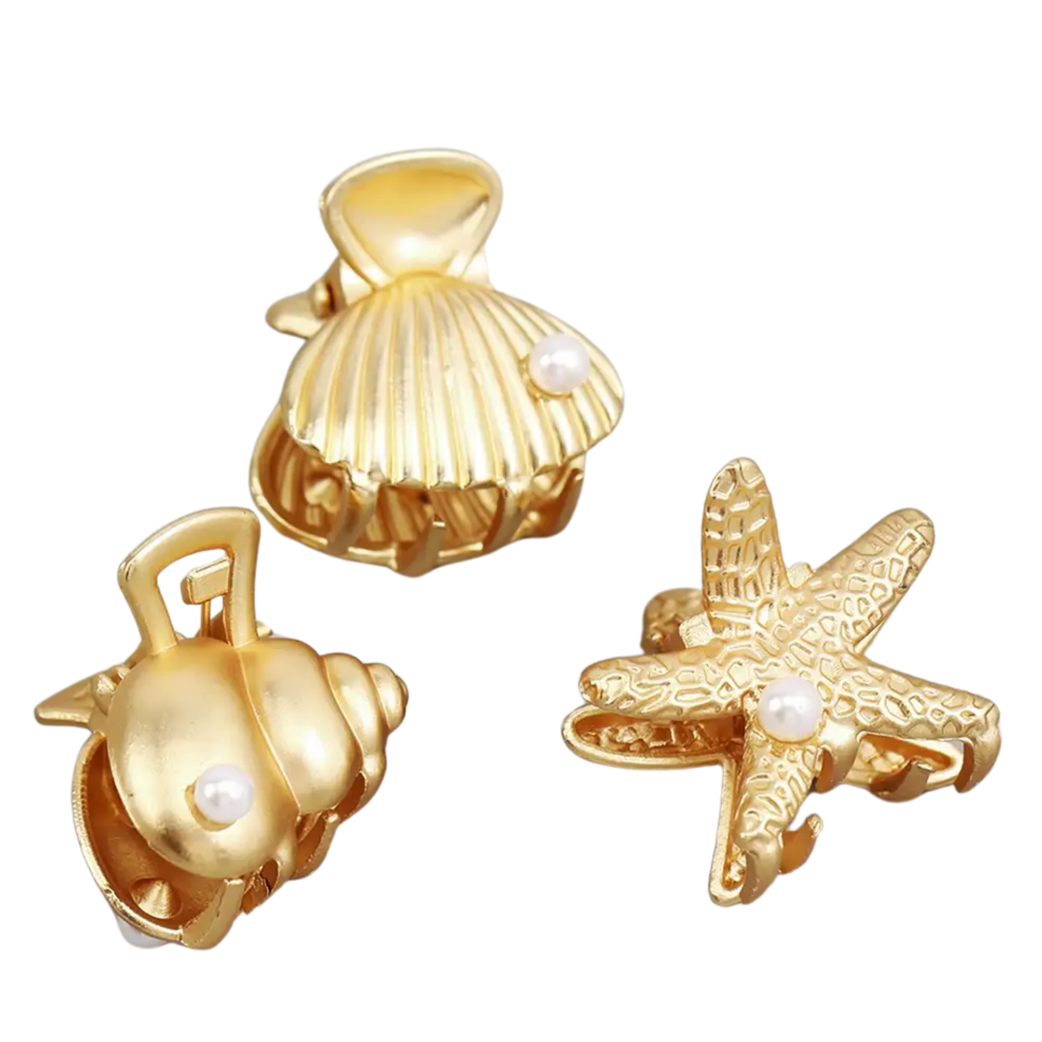 Small Shell Hair Clip