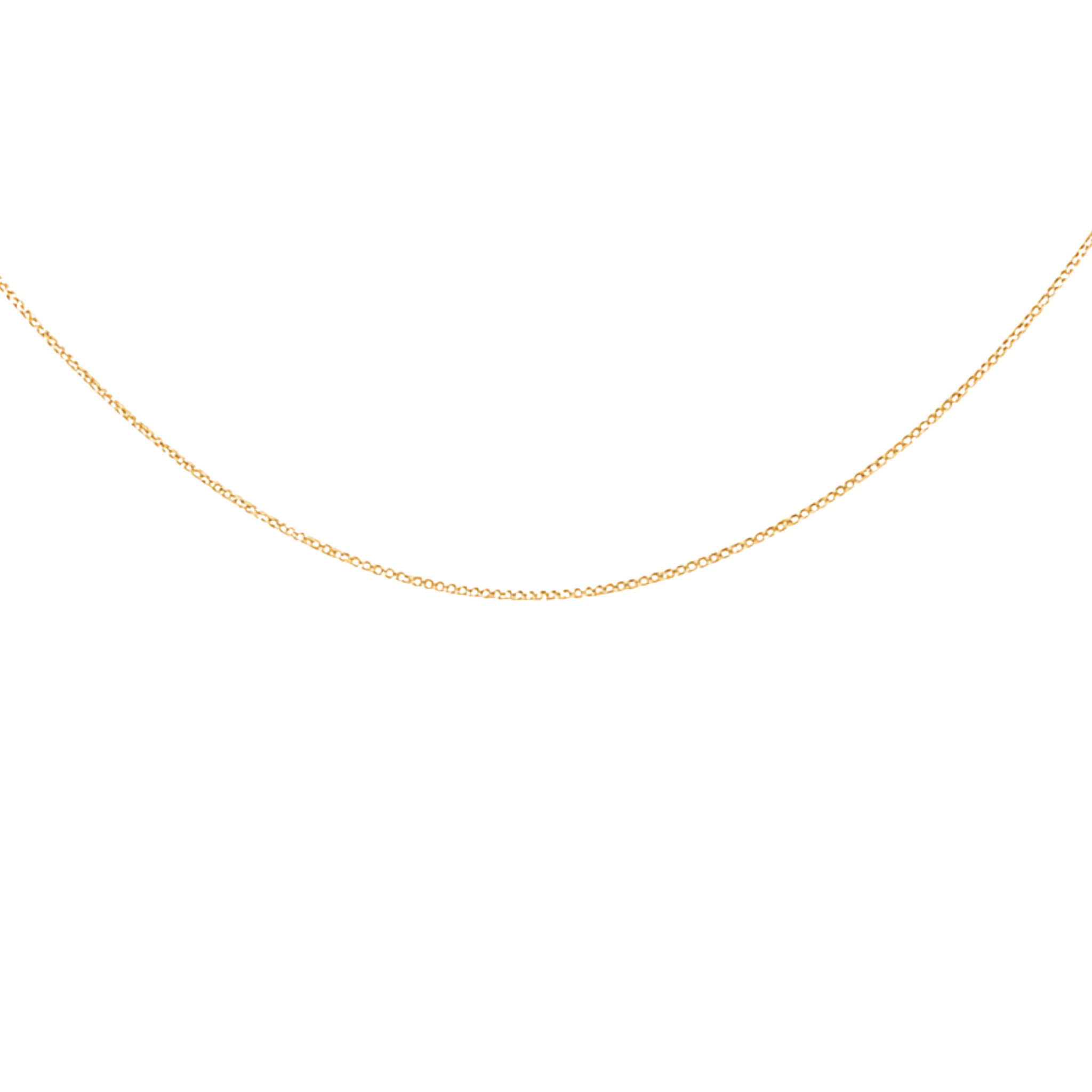 Dainty Cable Chain Slider Necklace