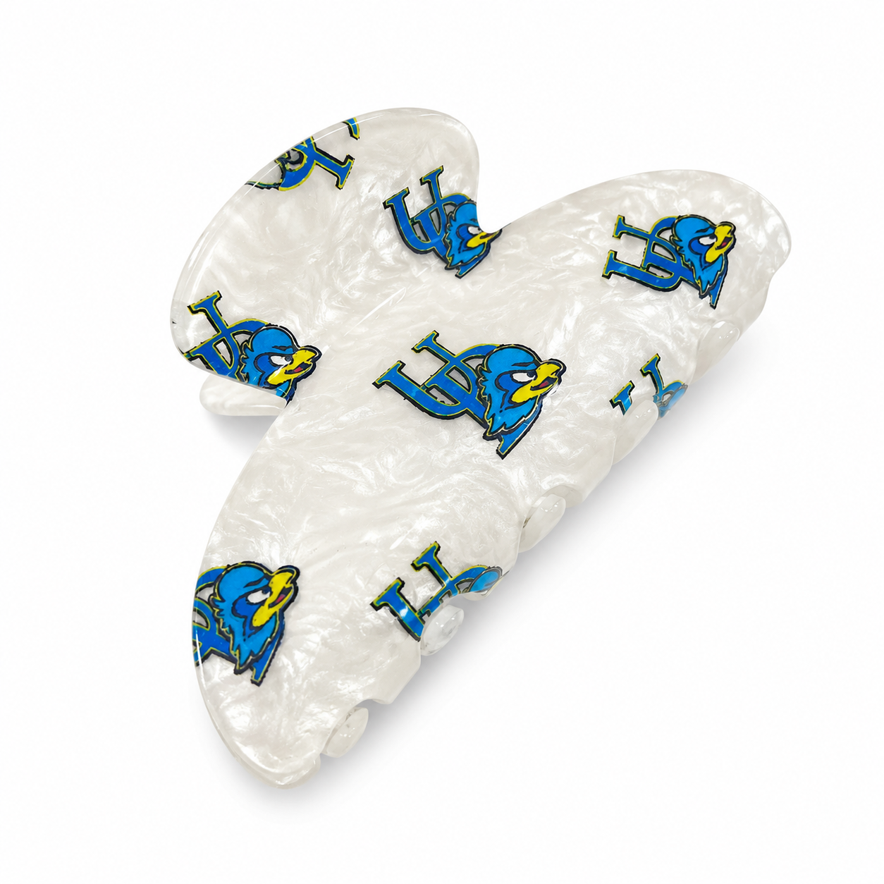 Private label college hair clips, stylish hair clips with decorative accents, ideal for everyday hair styling.