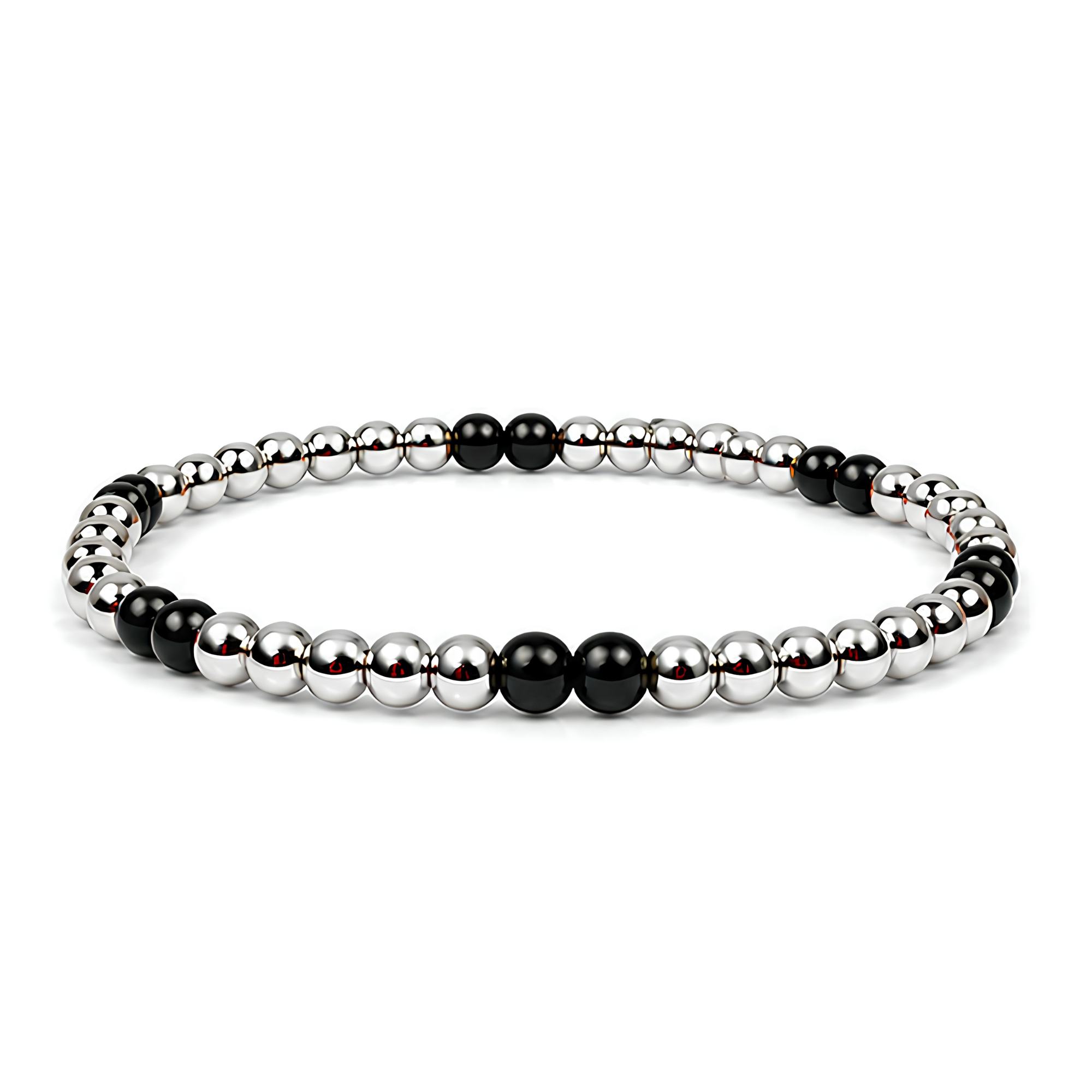 Colorful Beaded 4MM Stretch Bracelet