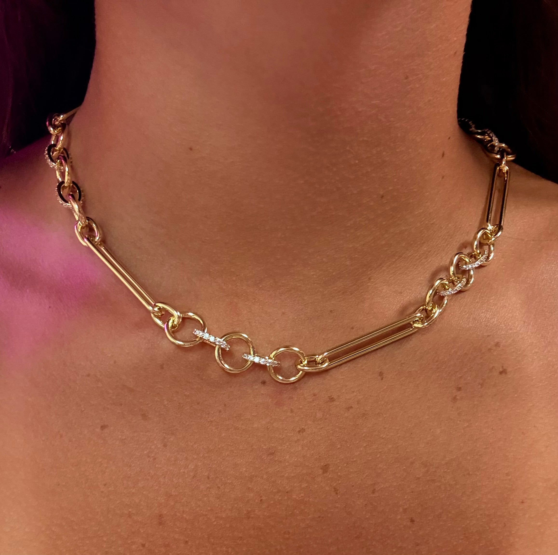 Bling Chain Link Choker