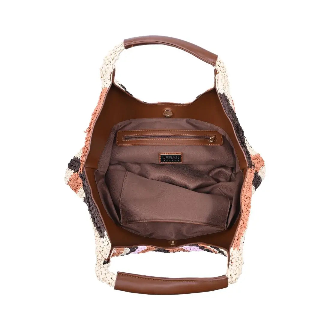 Urban Expressions Jasper Tote bag in a stylish design, featuring a spacious interior and elegant handles.