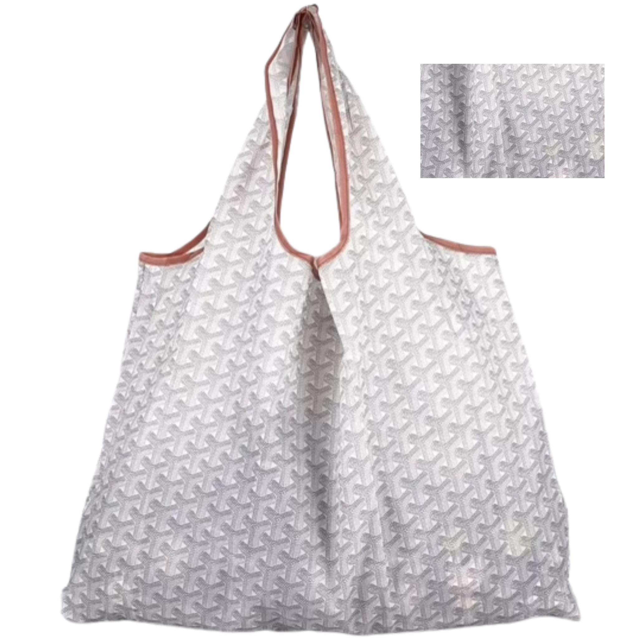 Big Eco Friendly Reusable Folding Shopping Bag / Beach Bag