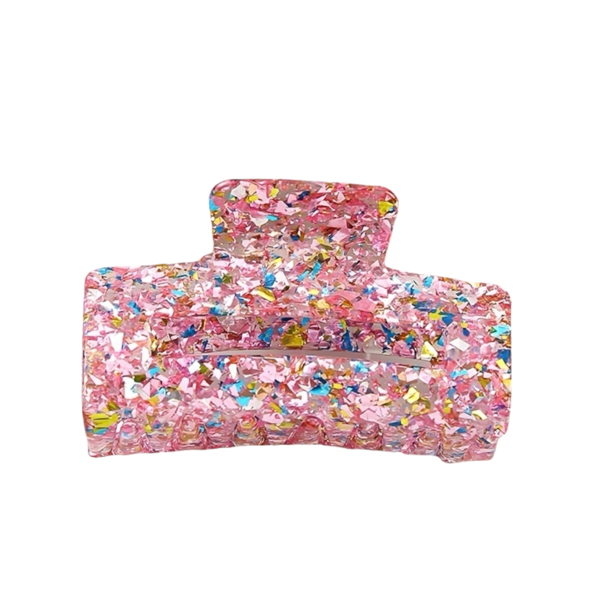 Confetti Acrylic Hair Clip