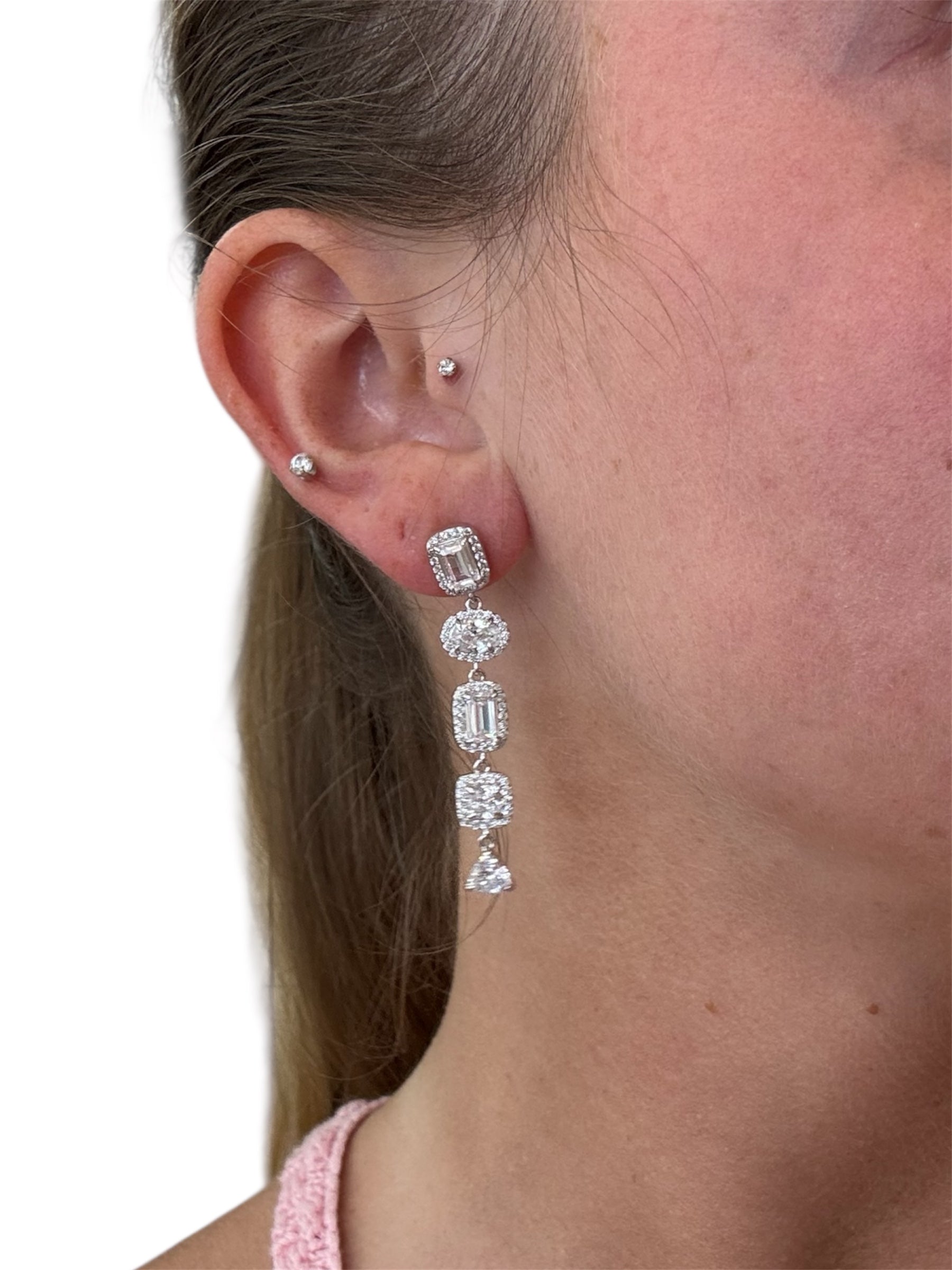 Sterling Silver Diamond Symphony