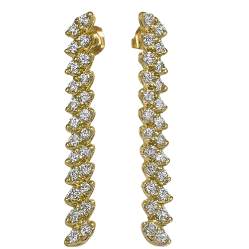 Hello Gorg dangle earrings